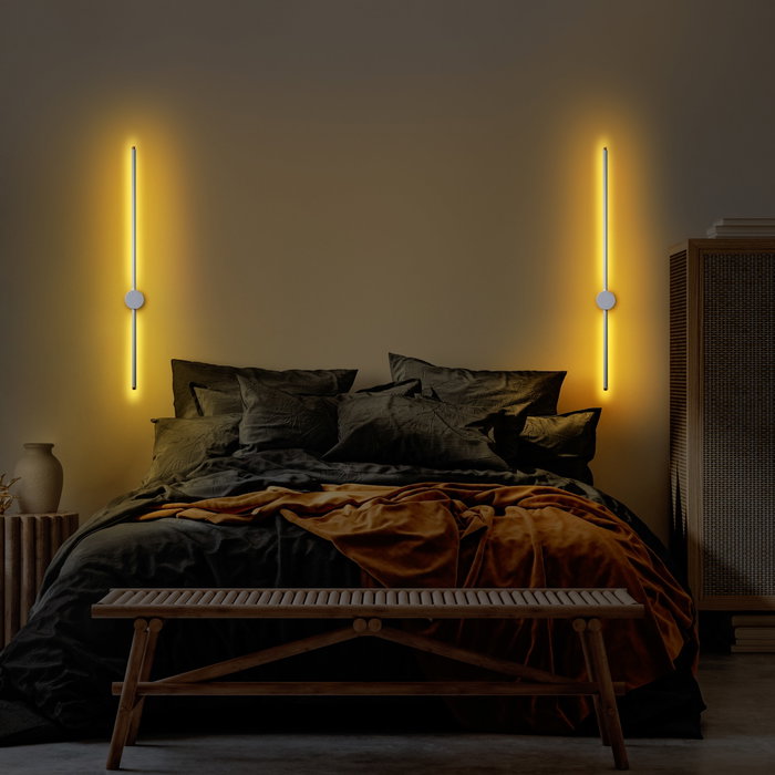 Opviq Sword - 13485 Lámpara de pared Gris